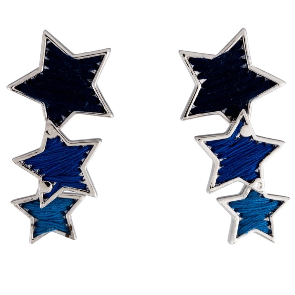 Mignonne Gavigan Threaded Star Earrings